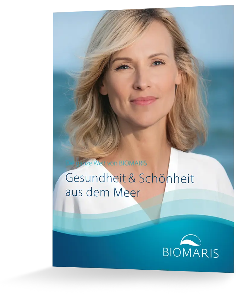 
    
        Aktueller Katalog
    

    
        Die ganze Welt von BIOMARIS
    

    
        „Gesundheit & Schönheit aus dem Meer“. Ent