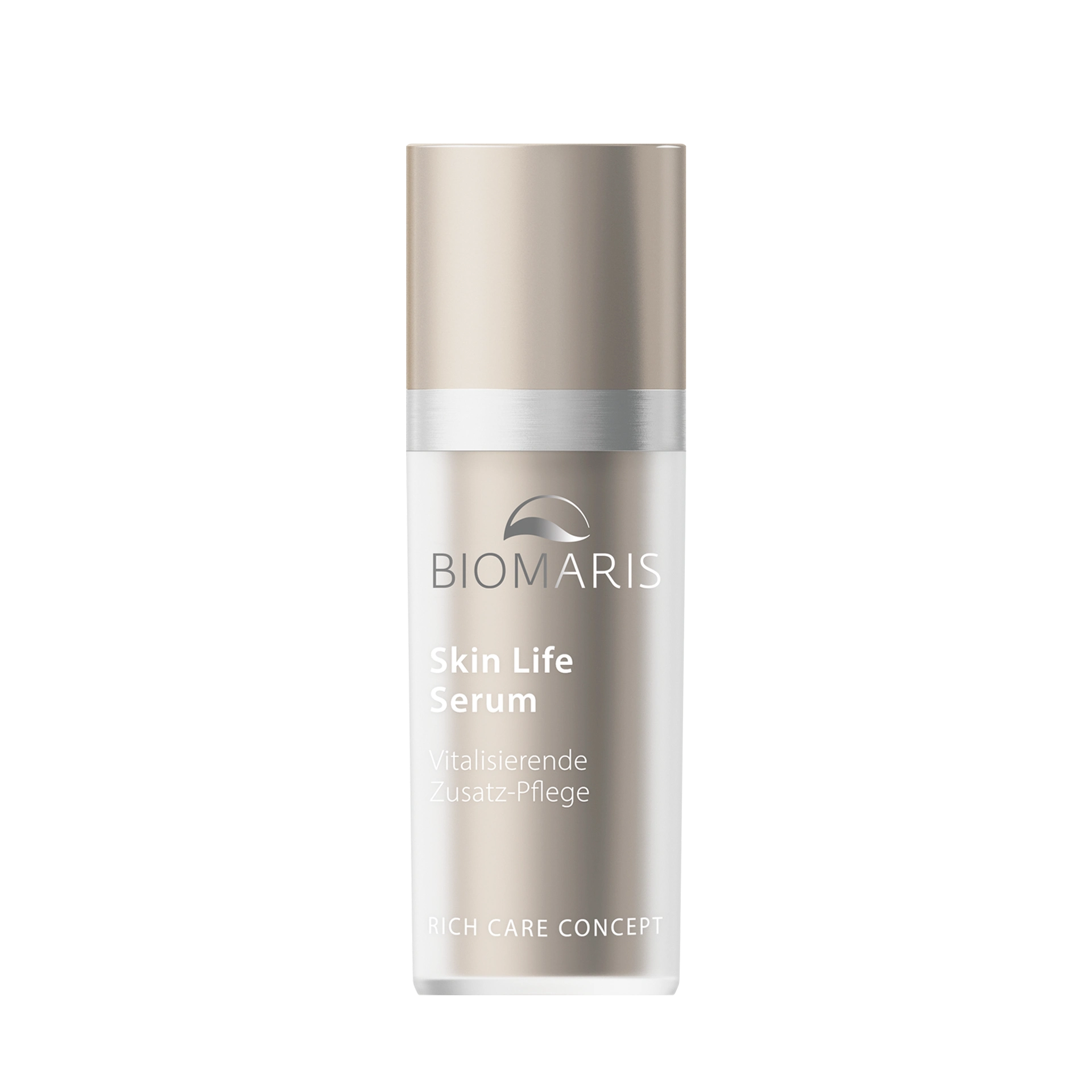 Skin Life Serum in schlickfarbenem Pumpspender