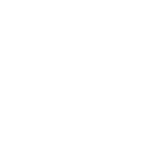 Weißes Icon mit gebogener Linie über gerader Linie, symbolisiert die Elastizität