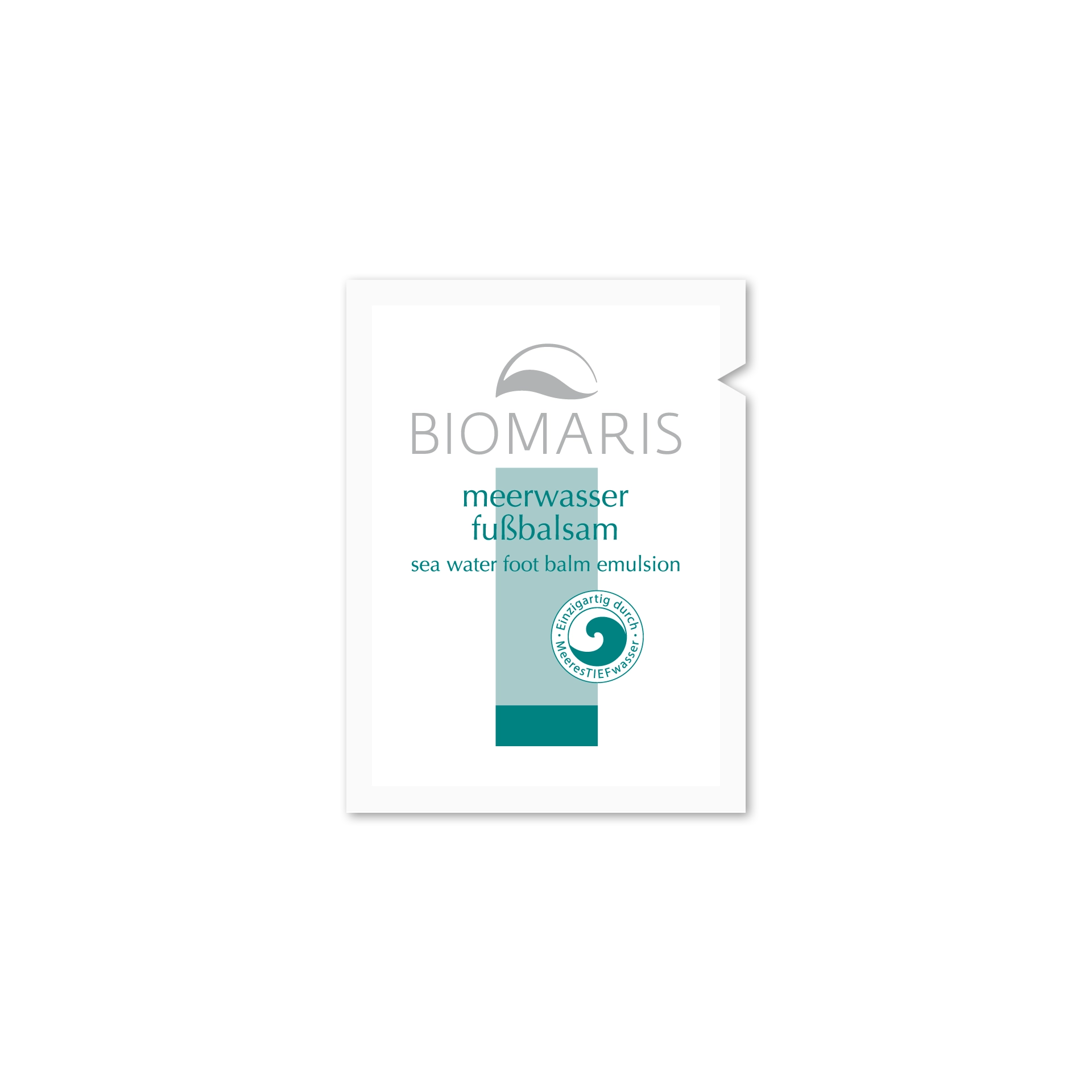 Probe meerwasser fußbalsam