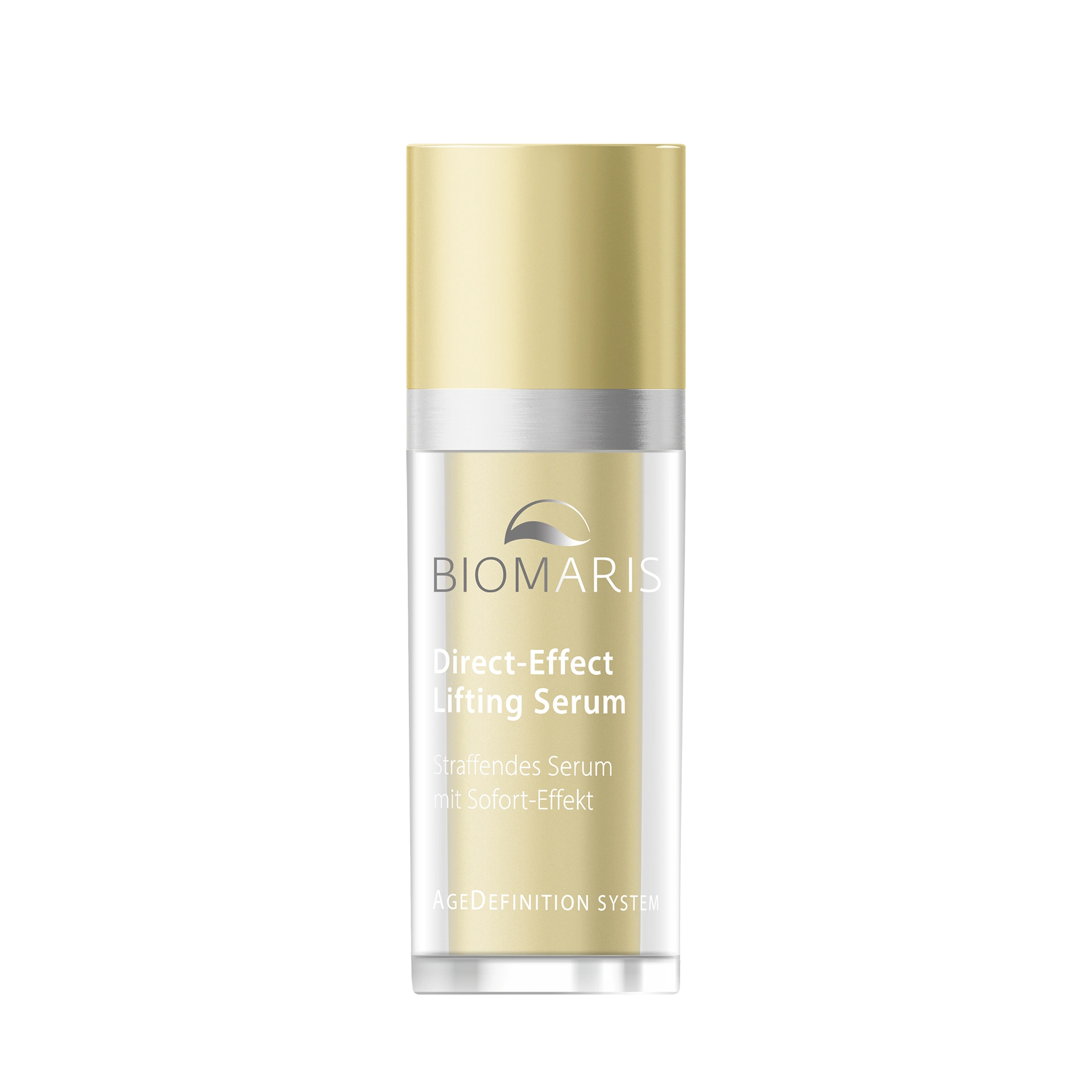 Direct-Effect Lifting Serum in goldfarbenen Pumpspender
