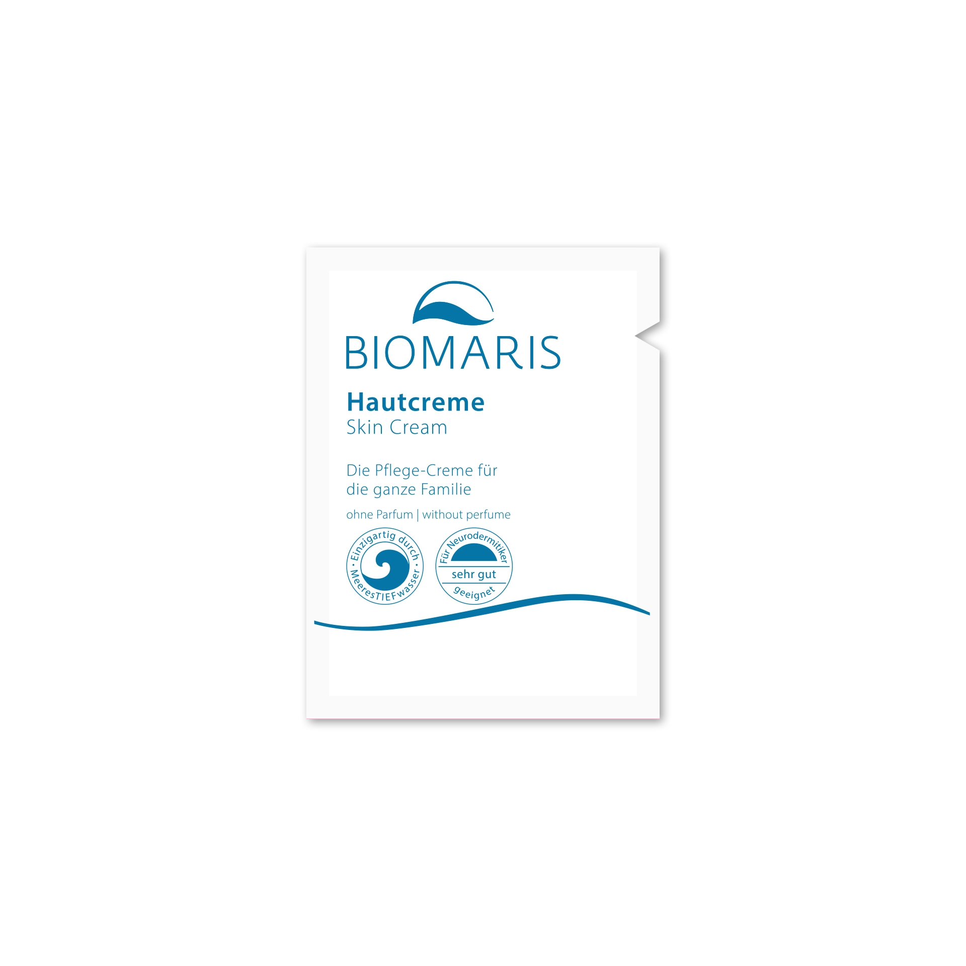 Probe Hautcreme ohne Parfum