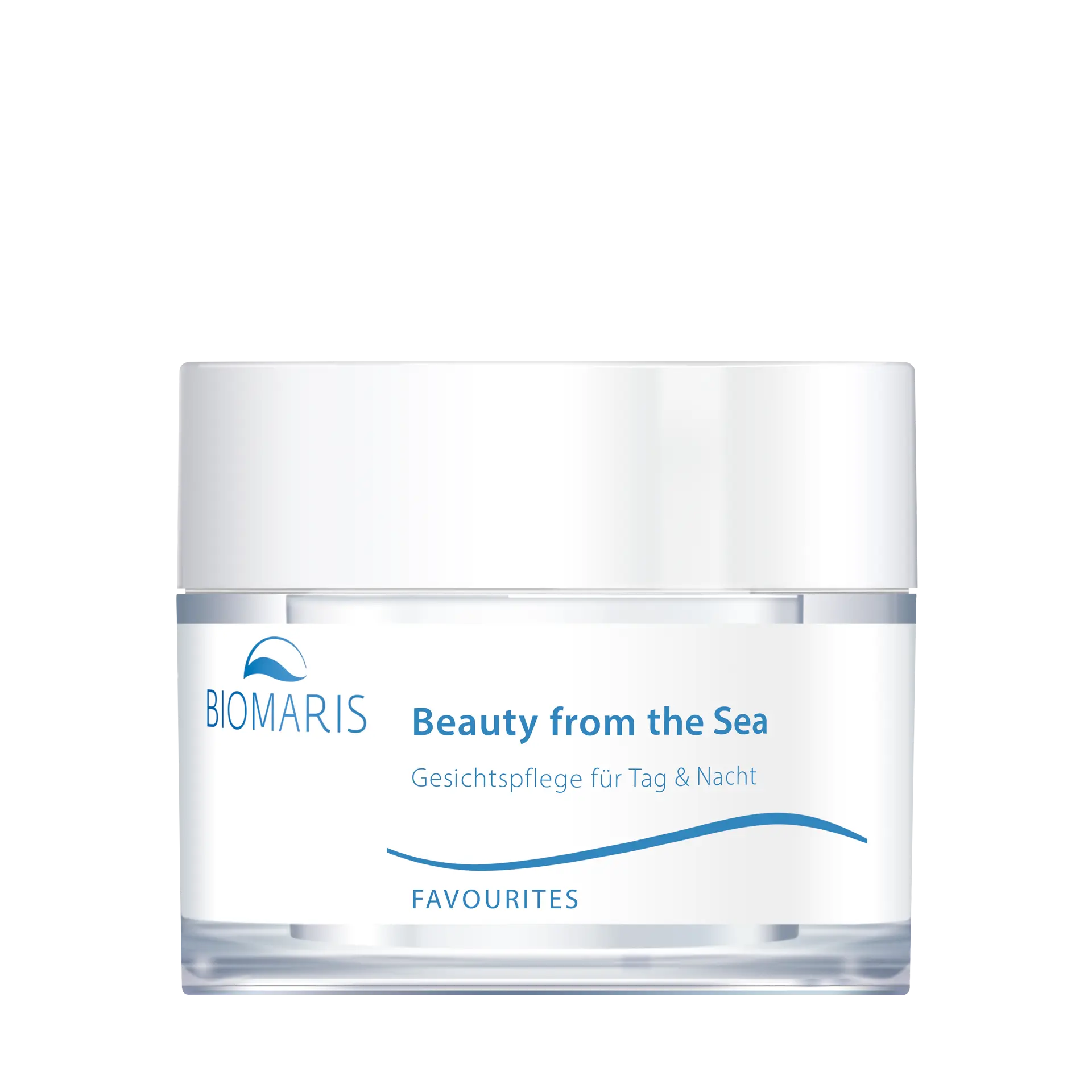 Gesichtspflege „Beauty from the Sea“  in rundem Tiegel mit Schraubdeckel